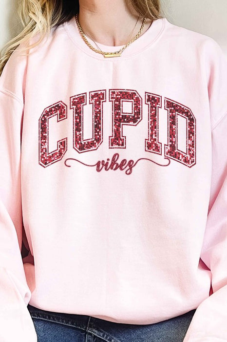 CUPID VIBES OVERSIZED SWEATSHIRT