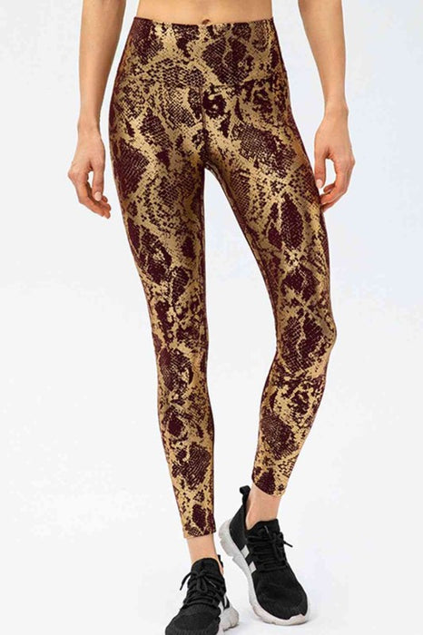 Animal Print Active Pants