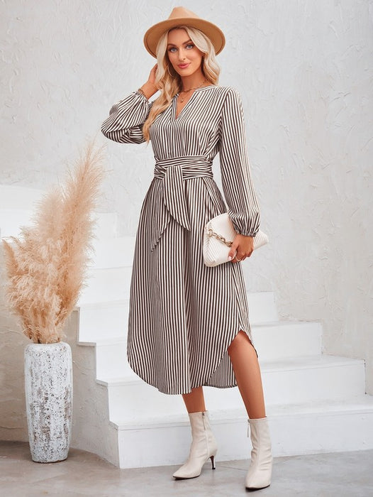 Women's Shirt Collar Length Dresses Dress