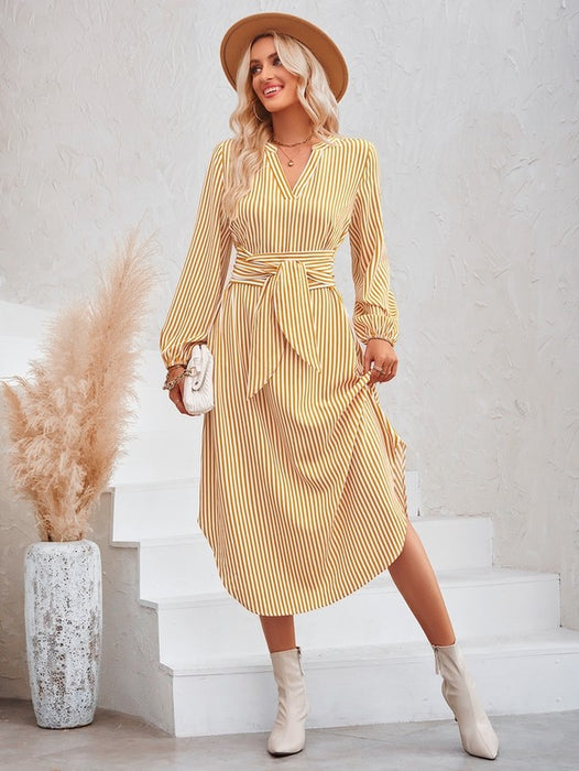 Women's Shirt Collar Length Dresses Dress