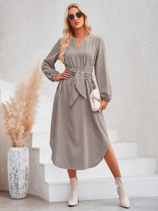 Women's Shirt Collar Length Dresses Dress