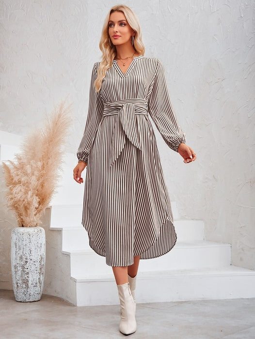 Women's Shirt Collar Length Dresses Dress