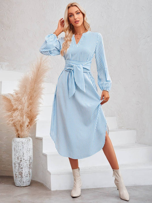 Women's Shirt Collar Length Dresses Dress