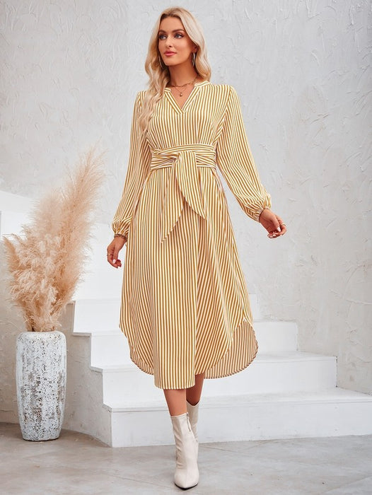 Women's Shirt Collar Length Dresses Dress