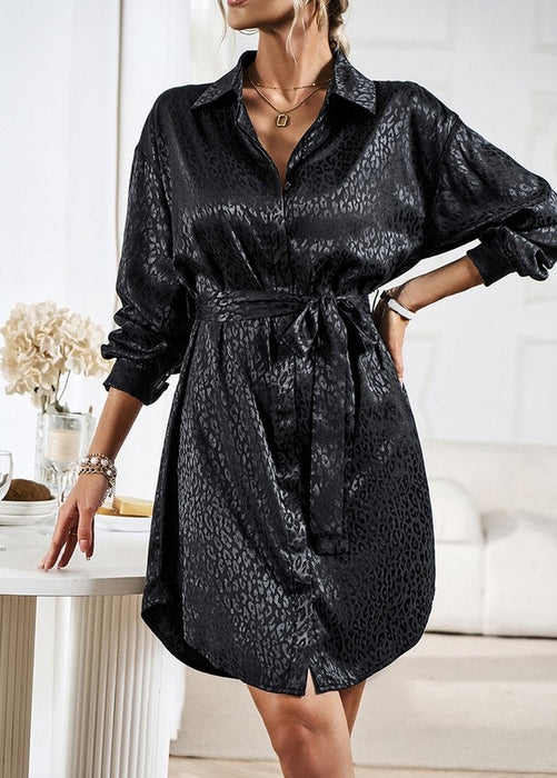 Women's Shirt Dresses Button up Dress