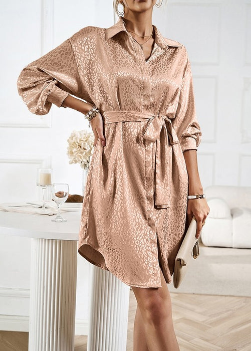 Women's Shirt Dresses Button up Dress