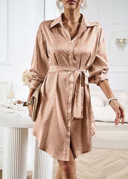 Women's Shirt Dresses Button up Dress