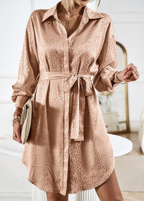 Women's Shirt Dresses Button up Dress