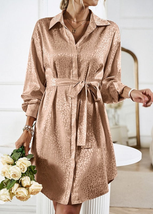 Women's Shirt Dresses Button up Dress