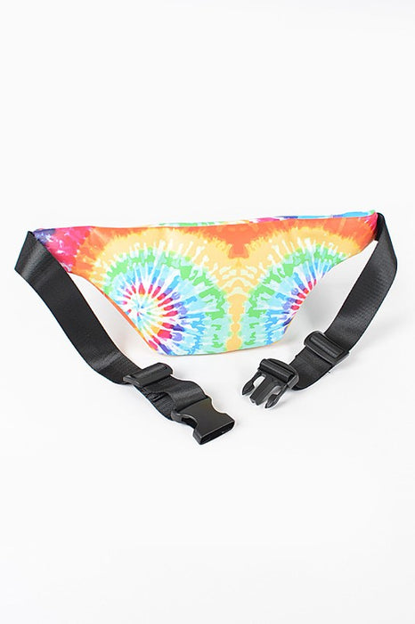 Tie Dyed Oversize Fanny Pack