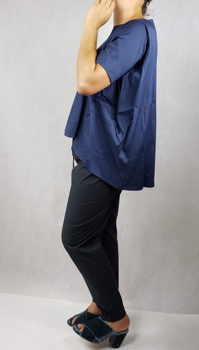 Short Sleeve Crew Neck Tops Casual loose Blouse