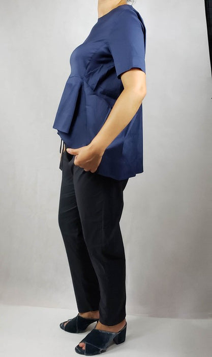 Short Sleeve Crew Neck Tops Casual loose Blouse