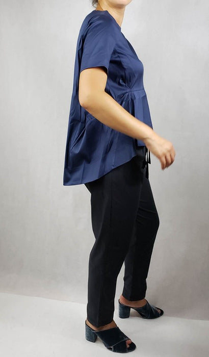 Short Sleeve Crew Neck Tops Casual loose Blouse