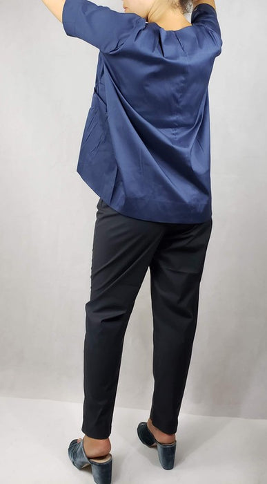 Short Sleeve Crew Neck Tops Casual loose Blouse