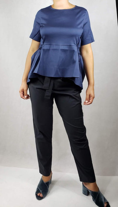 Short Sleeve Crew Neck Tops Casual loose Blouse