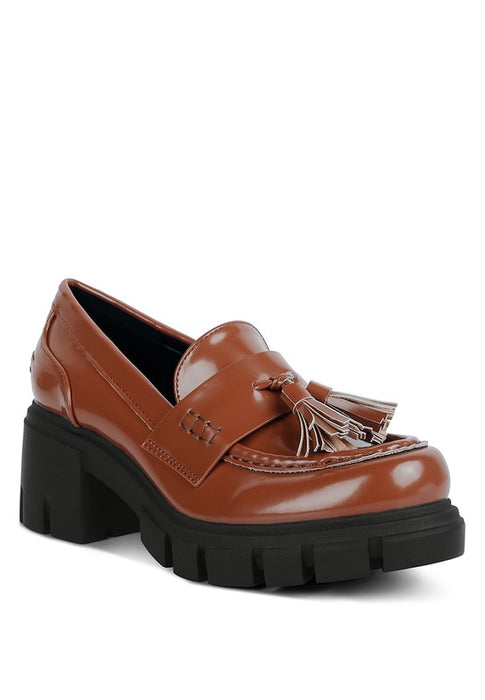 Jonah Tassels Detail Chunky Loafers