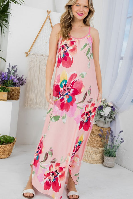 CAMISOLE MAXI SHIFT DRESS