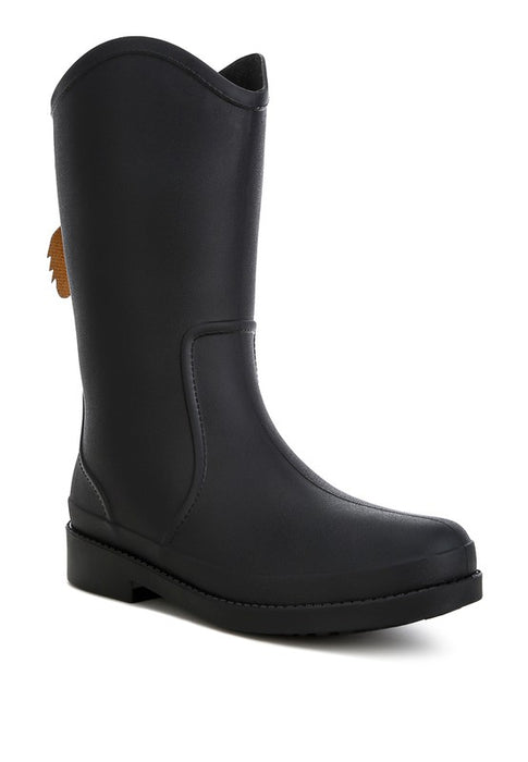 Overcloud Stylish High Rainboots