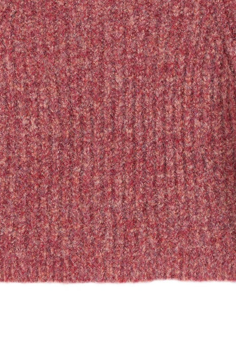 Melange multicolor sweater top