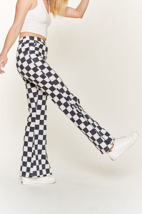 TENNESSEE ORANGE AND WHITE CHECKERED PANTS