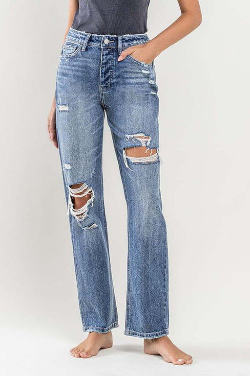 90'S Vintage Slim Straight Jean - E2G World