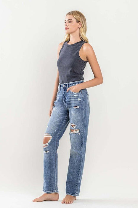 90'S Vintage Slim Straight Jean - E2G World