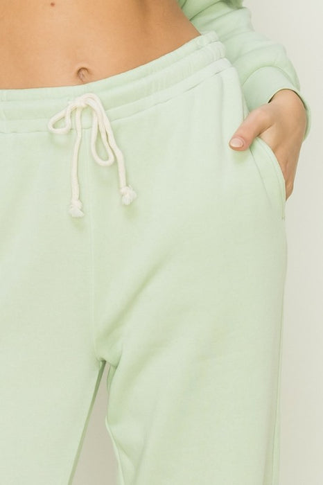 FEELING HOMELY DRAWSTRING LOUNGE JOGGERS