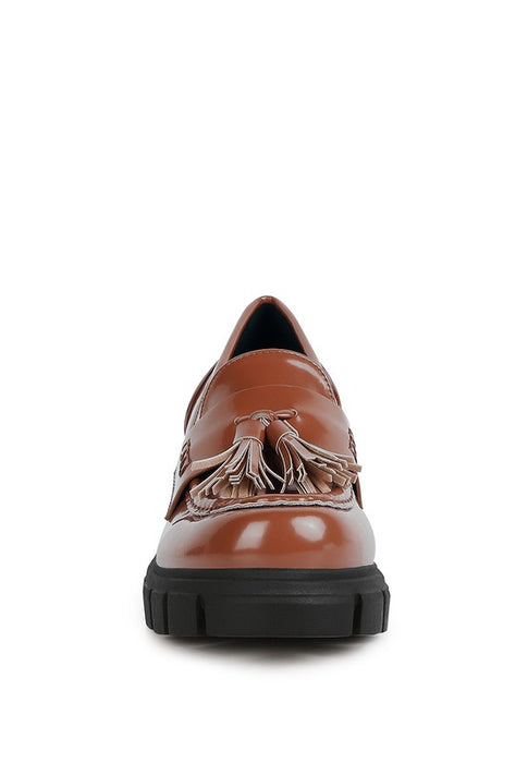 Jonah Tassels Detail Chunky Loafers