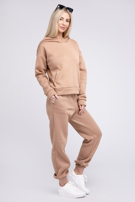 Drop Shoulder Hoodie & Pants