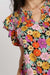 Umgee Full Size Floral Printed Smocked Top Plus Size - E2G World