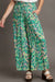 Umgee Full Size Mixed Print High Waist Wide Leg Pants Plus Size - E2G World