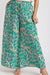 Umgee Full Size Mixed Print High Waist Wide Leg Pants Plus Size - E2G World