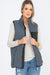 UNISEX WOMENS SHERPA FLEECE VEST TOP JACKET - E2G World