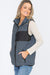 UNISEX WOMENS SHERPA FLEECE VEST TOP JACKET - E2G World