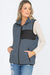 UNISEX WOMENS SHERPA FLEECE VEST TOP JACKET - E2G World