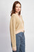 V NECK CONTRASTED CARDIGAN - E2G World